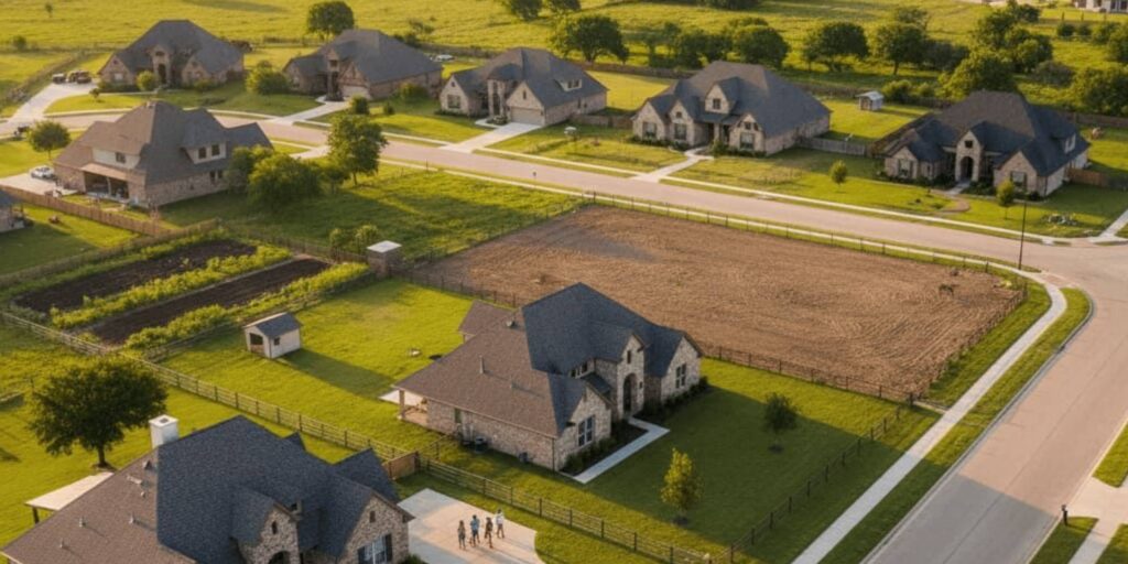5 Pueblos en Crecimiento en Texas 2026 Donde Todavía Puedes Comprar una Casa con Terreno Grande